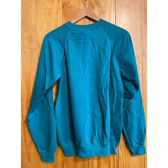 Size Medium Hanes Green Women's Sweater & Sweatshirt - Picture 2 of 3